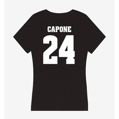 Wisconsin - NCAA Men's Soccer : Caleb Capone - Classic Shersey Women's V-Neck T-Shirt-1