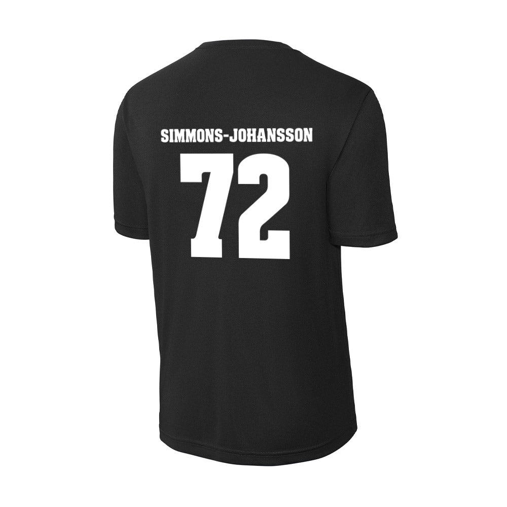 Wisconsin - NCAA Football : Lucas Simmons-Johansson - Classic Shersey Activewear T-Shirt-1
