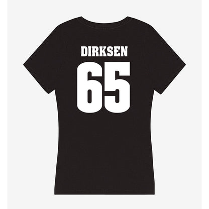 Wisconsin - NCAA Football : Aiden Dirksen - Classic Shersey Women's V-Neck T-Shirt-1