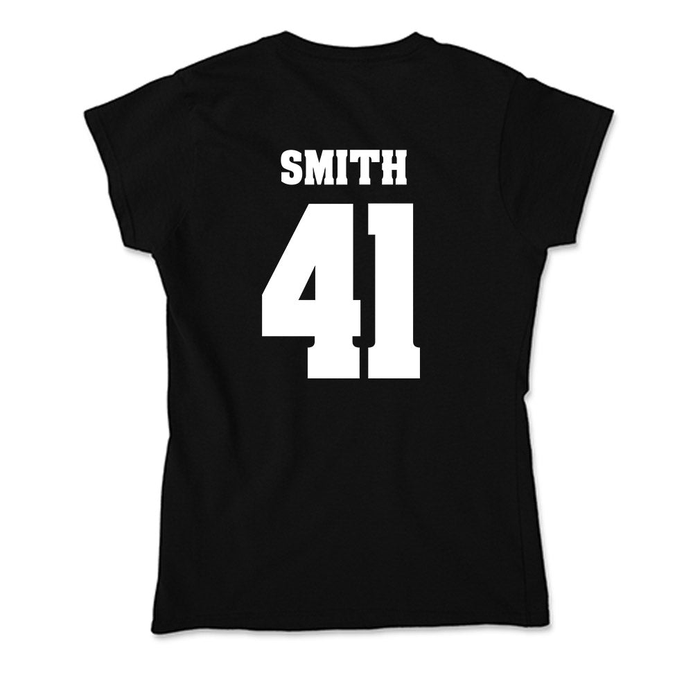 Wisconsin - NCAA Football : McCoy Smith - Classic Shersey Soft Style Women’s T-Shirt-1