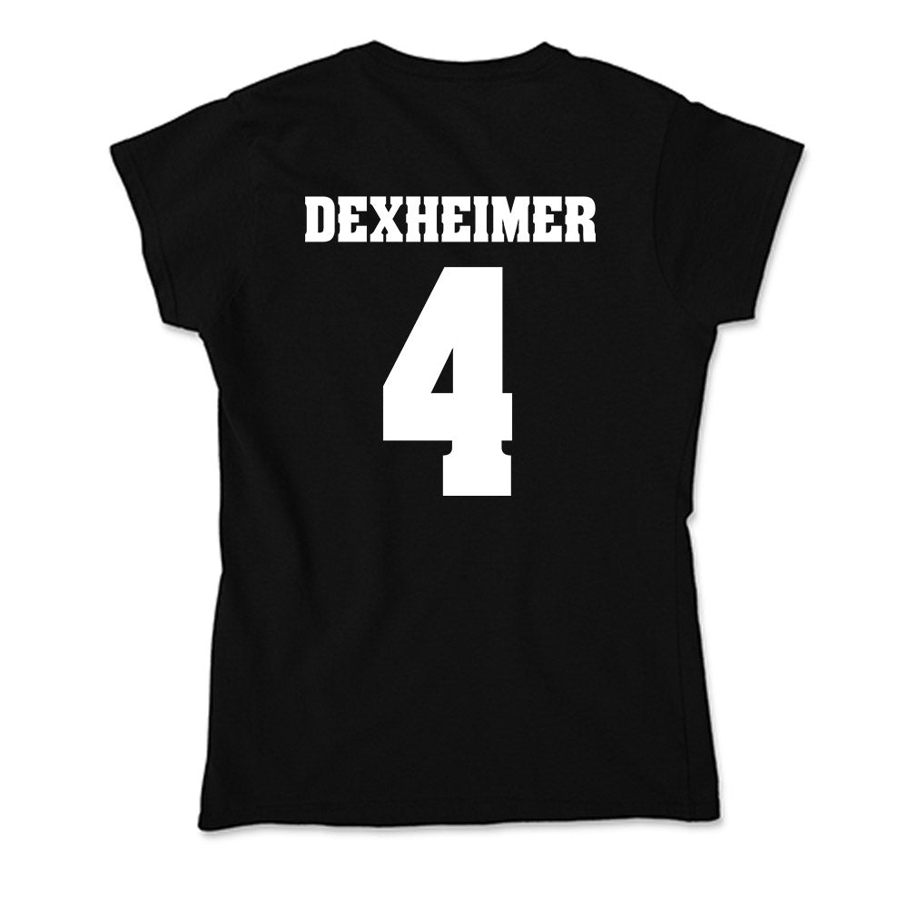 Wisconsin - NCAA Men's Ice Hockey : Ben Dexheimer - Classic Shersey Soft Style Women’s T-Shirt-1