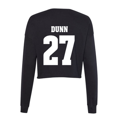 Wisconsin - NCAA Football : Raphael Dunn - Classic Shersey Women's Cropped Crew Fleece-1