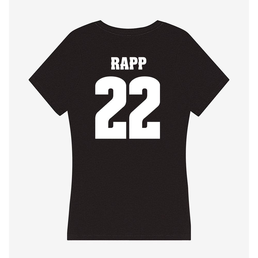 Wisconsin - NCAA Men's Basketball : Austin Rapp - Classic Shersey Women's V-Neck T-Shirt-1