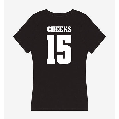 Wisconsin - NCAA Football : Sebastian Cheeks - Classic Shersey Women's V-Neck T-Shirt-1