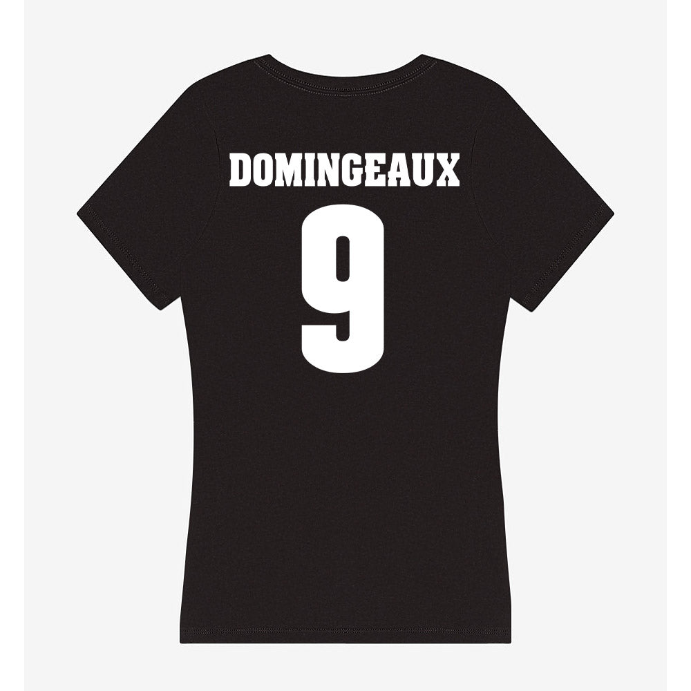 Wisconsin - NCAA Football : Jaylon Domingeaux - Classic Shersey Women's V-Neck T-Shirt-1