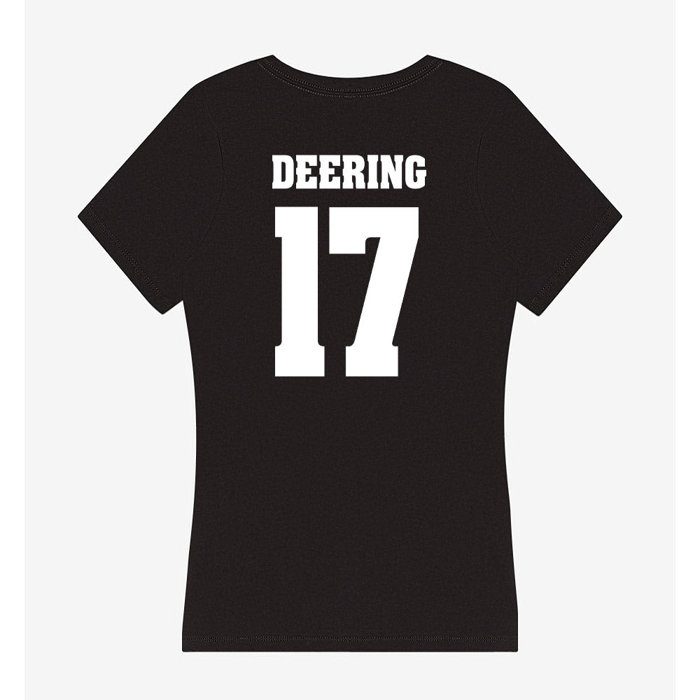 Wisconsin - NCAA Men's Ice Hockey : Grady Deering - Classic Shersey Women's V-Neck T-Shirt-1