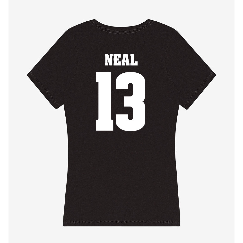 Wisconsin - NCAA Women's Swimming & Diving : Ryane Neal - Classic Shersey Women's V-Neck T-Shirt-1