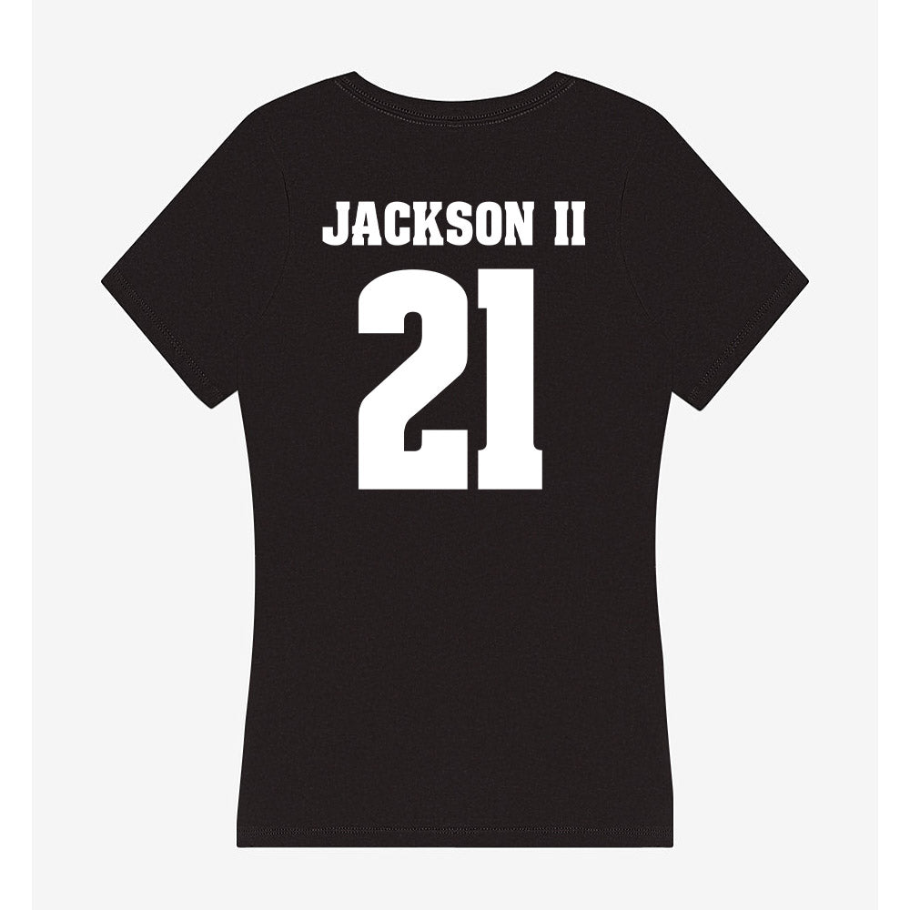 Wisconsin - NCAA Football : Bryan Jackson II - Classic Shersey Women's V-Neck T-Shirt-1