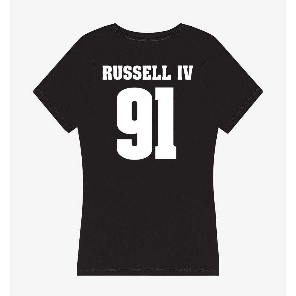 Wisconsin - NCAA Football : Hammond Russell IV - Classic Shersey Women's V-Neck T-Shirt-1