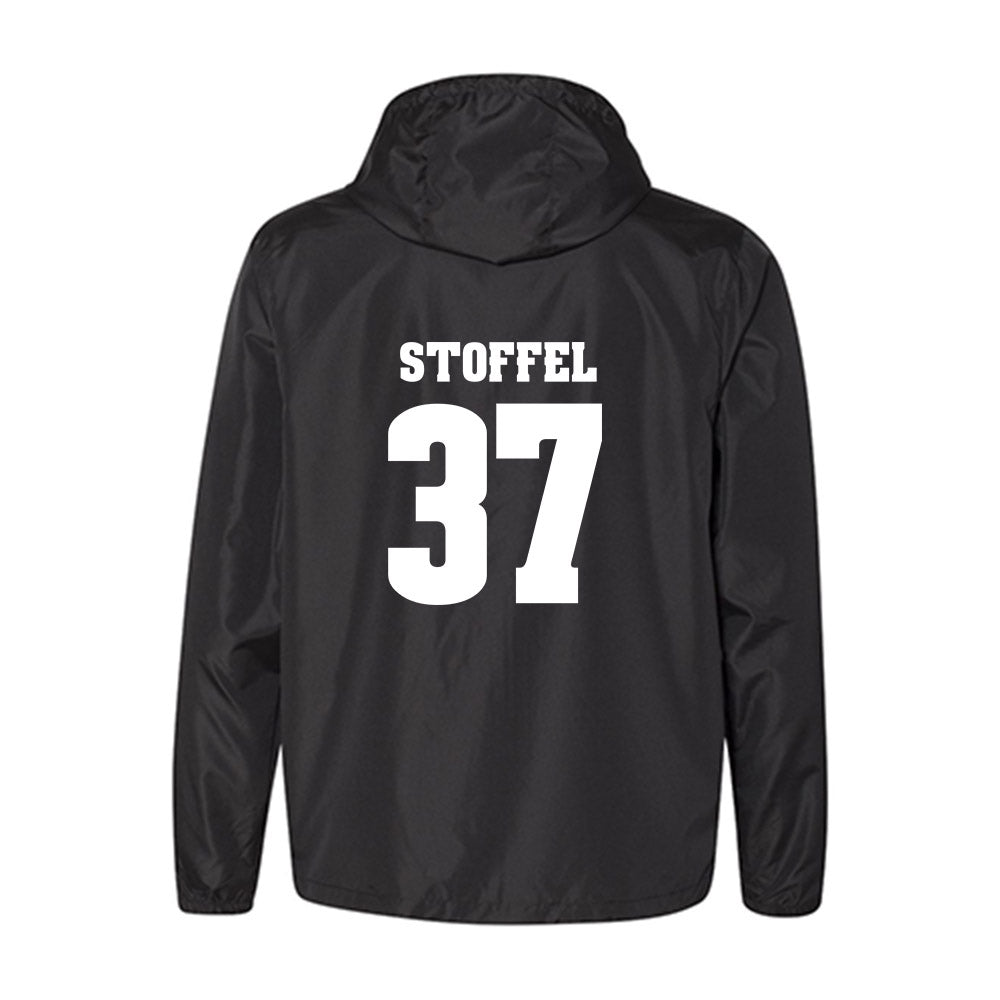 Wisconsin - NCAA Football : Treve Stoffel - Classic Shersey Windbreaker-1