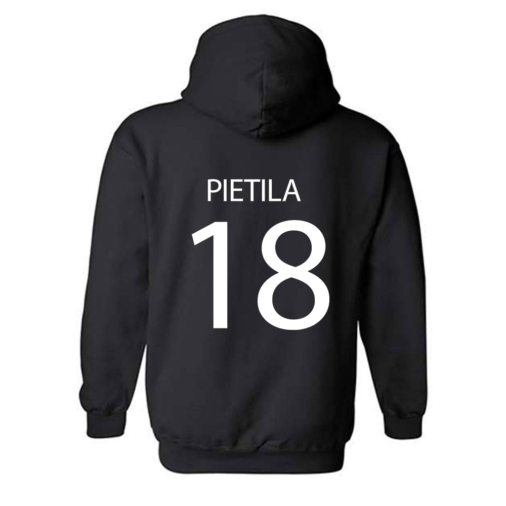 Wisconsin - NCAA Men's Ice Hockey : Adam Pietila - Classic Shersey Hooded Sweatshirt-1