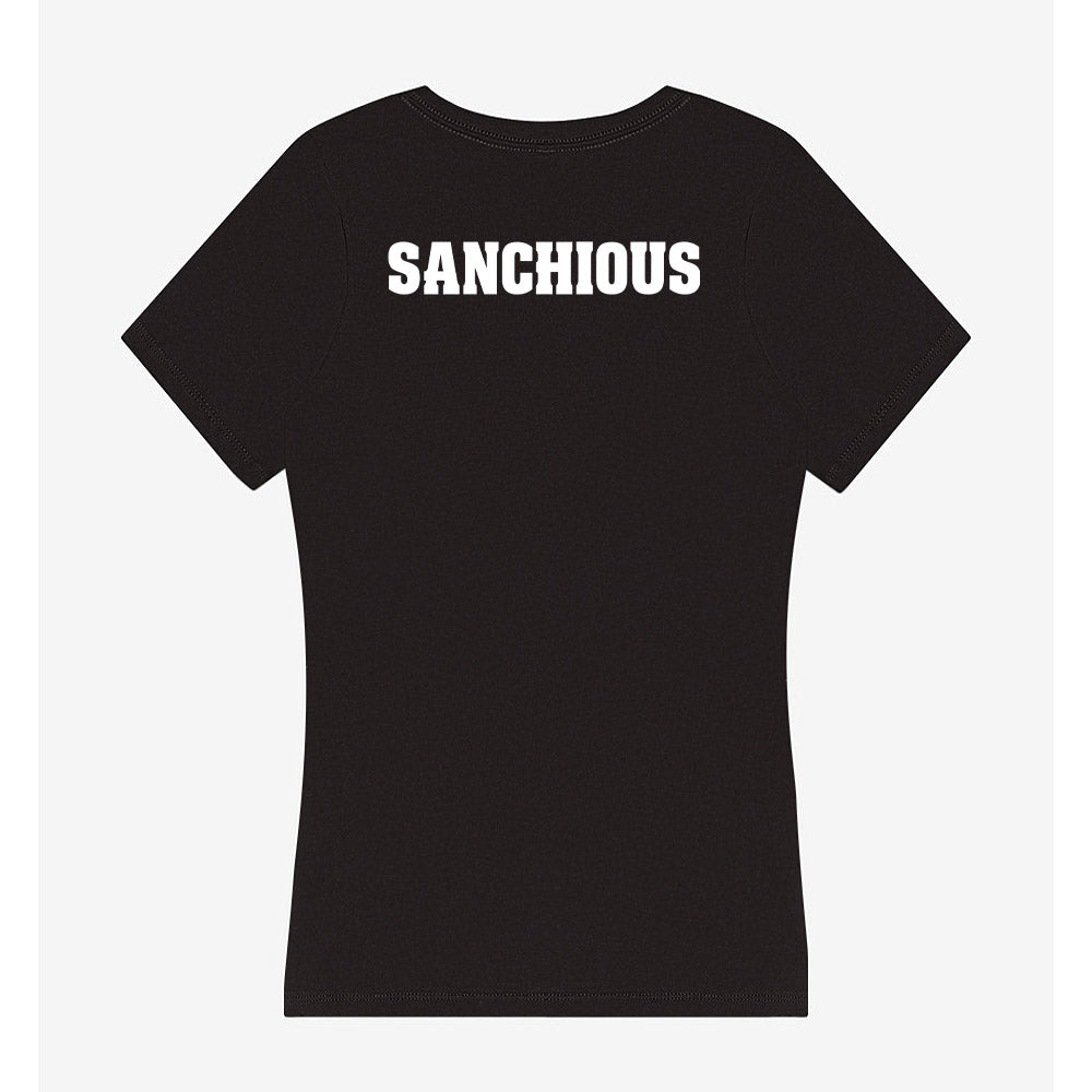 Wisconsin - NCAA Women's Track & Field : Catalina Sanchious - Classic Shersey Women's V-Neck T-Shirt-1