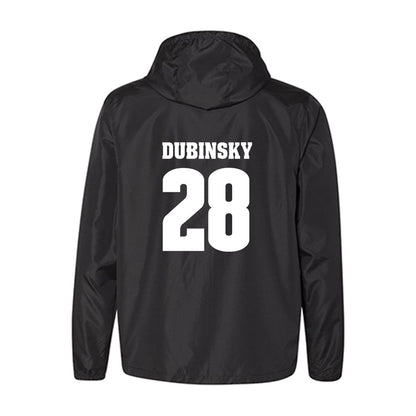 Wisconsin - NCAA Men's Ice Hockey : Aiden Dubinsky - Classic Shersey Windbreaker-1