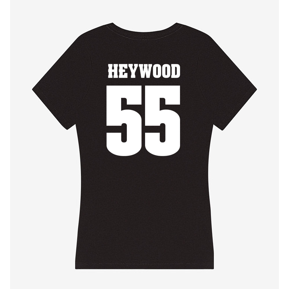 Wisconsin - NCAA Football : Kevin Heywood - Classic Shersey Women's V-Neck T-Shirt-1