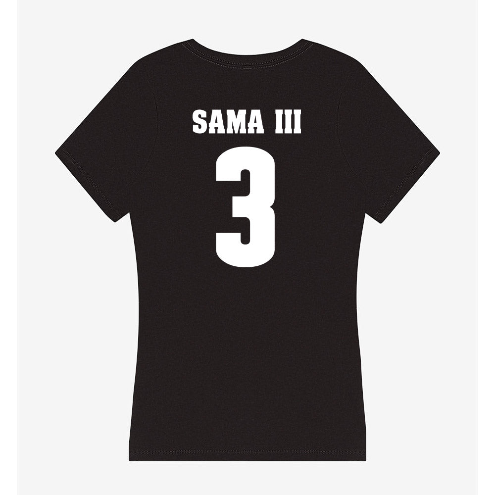 Wisconsin - NCAA Football : Abu Sama III - Classic Shersey Women's V-Neck T-Shirt-1