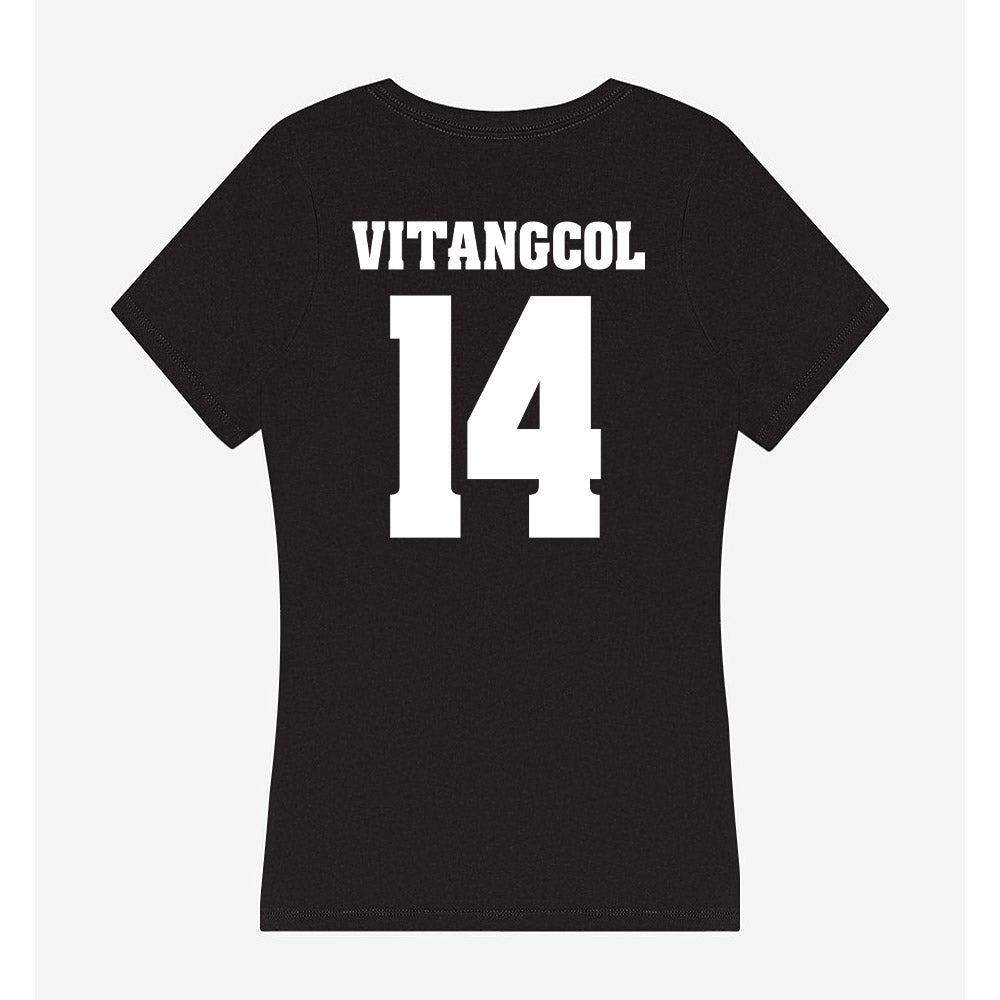 Wisconsin - NCAA Softball : Sydney Vitangcol - Classic Shersey Women's V-Neck T-Shirt-1