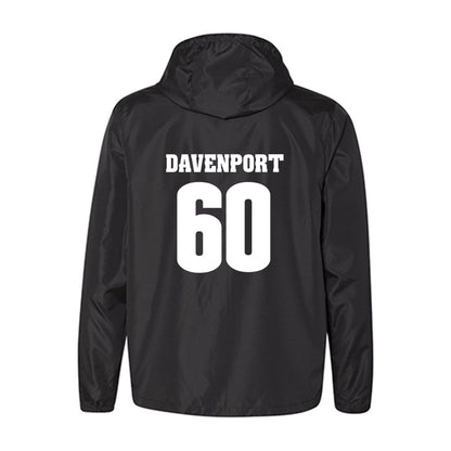 Wisconsin - NCAA Football : Nolan Davenport - Classic Shersey Windbreaker-1