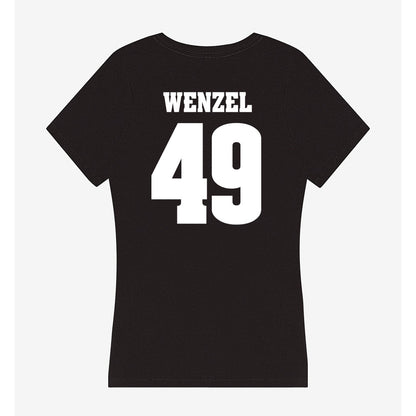 Wisconsin - NCAA Football : Ben Wenzel - Classic Shersey Women's V-Neck T-Shirt-1