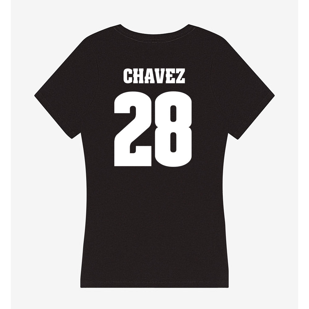 Wisconsin - NCAA Men's Soccer : Andrew Chavez - Classic Shersey Women's V-Neck T-Shirt-1