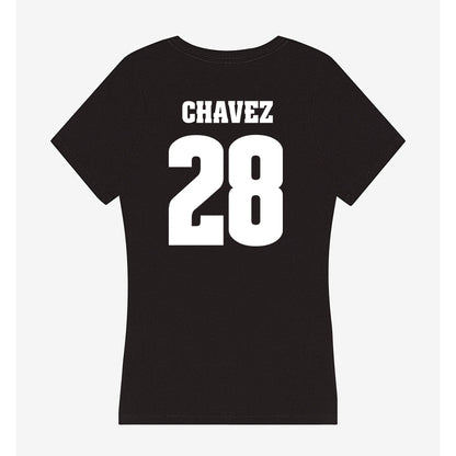 Wisconsin - NCAA Men's Soccer : Andrew Chavez - Classic Shersey Women's V-Neck T-Shirt-1