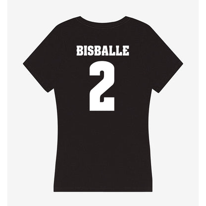 Wisconsin - NCAA Women's Basketball : Alie Bisballe - Classic Shersey Women's V-Neck T-Shirt-1