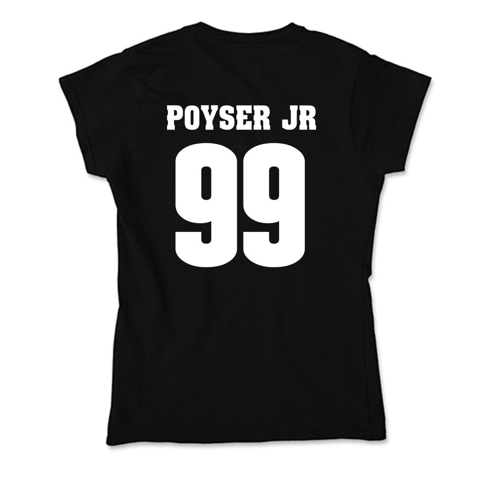 Wisconsin - NCAA Football : Jermaine Poyser Jr - Classic Shersey Soft Style Women’s T-Shirt-1