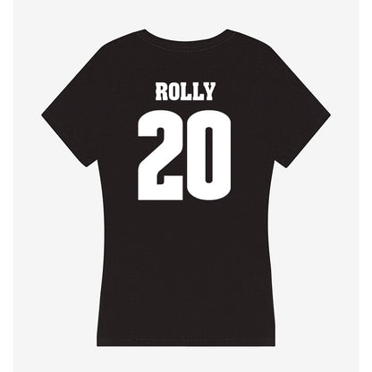 Wisconsin - NCAA Women's Soccer : Calypso Rolly - Classic Shersey Women's V-Neck T-Shirt-1