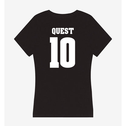 Wisconsin - NCAA Women's Volleyball : Madison Quest - Classic Shersey Women's V-Neck T-Shirt-1