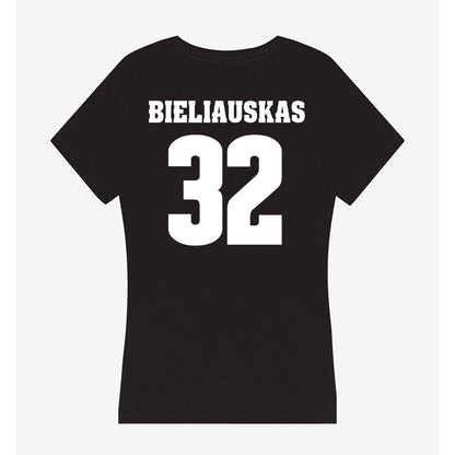 Wisconsin - NCAA Men's Basketball : Aleksas Bieliauskas - Classic Shersey Women's V-Neck T-Shirt-1