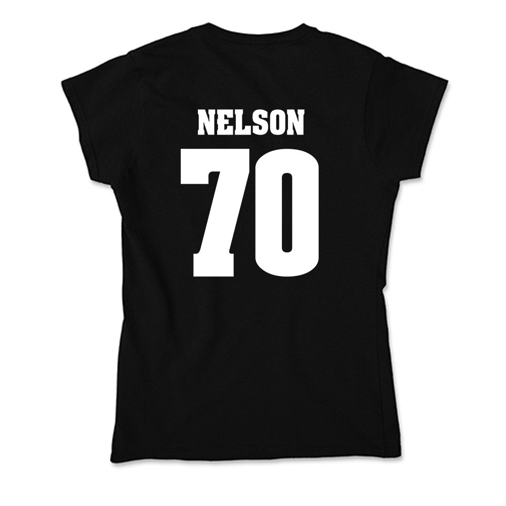Wisconsin - NCAA Football : Barrett Nelson - Classic Shersey Soft Style Women’s T-Shirt-1