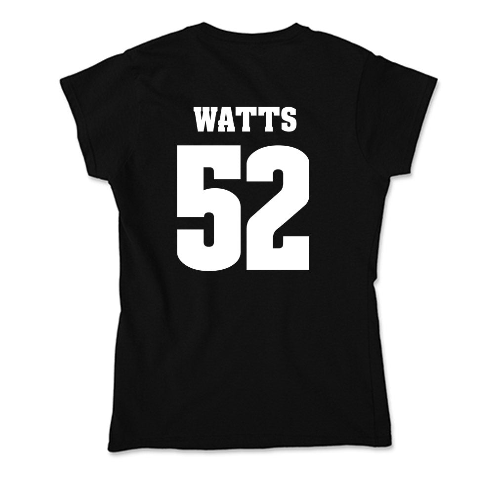 Wisconsin - NCAA Football : Hardy Watts - Classic Shersey Soft Style Women’s T-Shirt-1