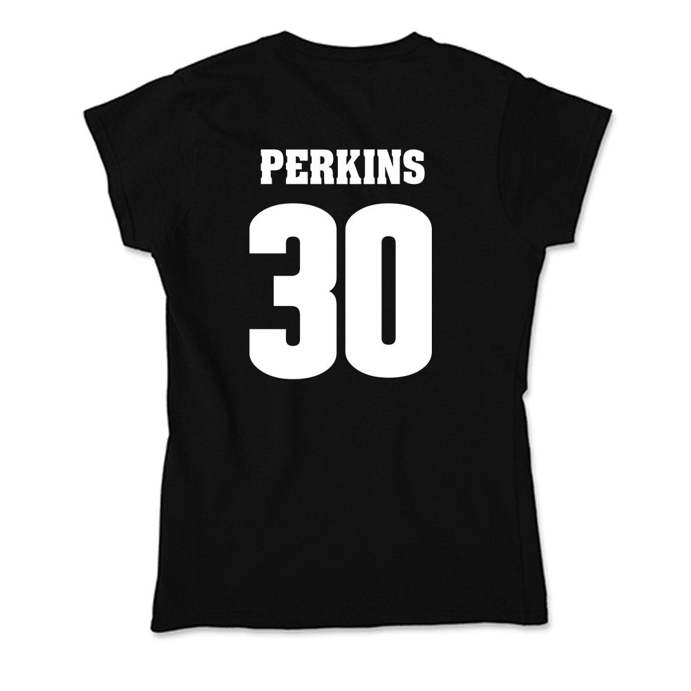 Wisconsin - NCAA Football : Charles Perkins - Classic Shersey Soft Style Women’s T-Shirt-1
