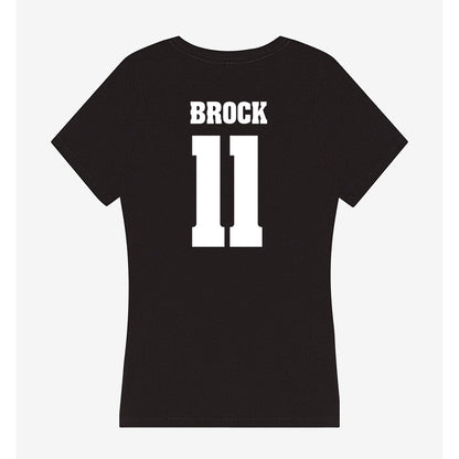 Wisconsin - NCAA Football : Kash Brock - Classic Shersey Women's V-Neck T-Shirt-1