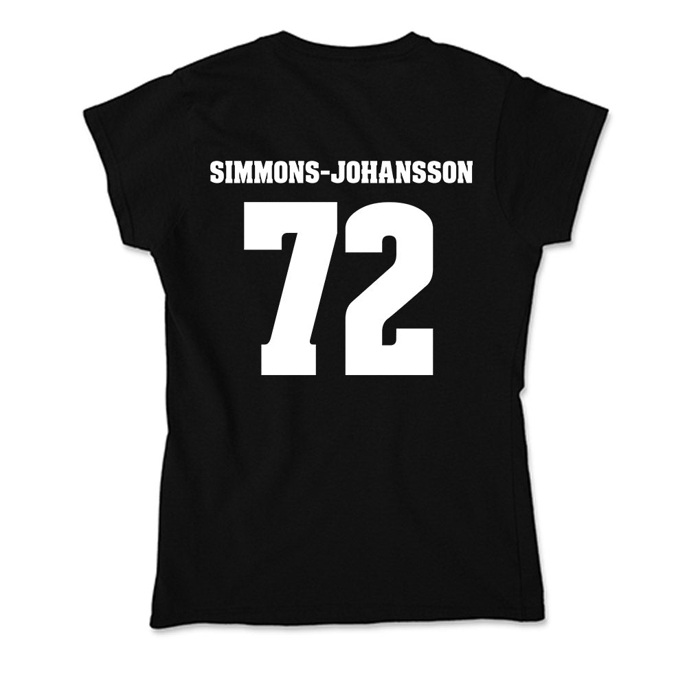 Wisconsin - NCAA Football : Lucas Simmons-Johansson - Classic Shersey Soft Style Women’s T-Shirt-1