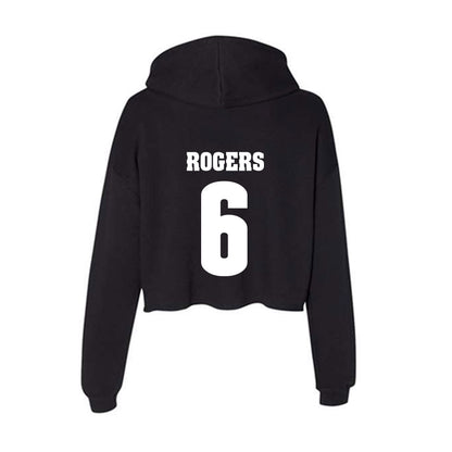 Wisconsin - NCAA Women's Soccer : Jane Rogers - Classic Shersey Women's Crop Fleece Hoodie-1