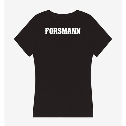 Wisconsin - NCAA Men's Track & Field : Lorenz Forsmann - Classic Shersey Women's V-Neck T-Shirt-1