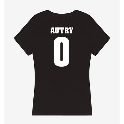 Wisconsin - NCAA Men's Basketball : Trey Autry - Classic Shersey Women's V-Neck T-Shirt-1