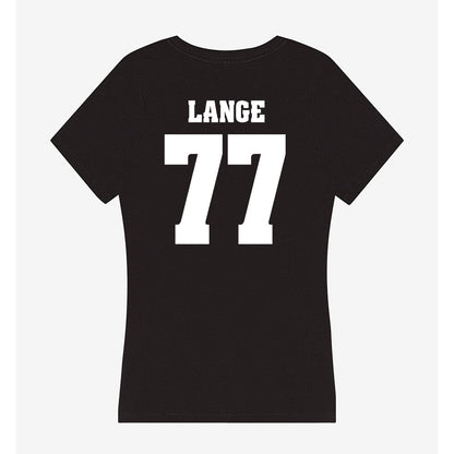 Wisconsin - NCAA Football : Peyton Lange - Classic Shersey Women's V-Neck T-Shirt-1