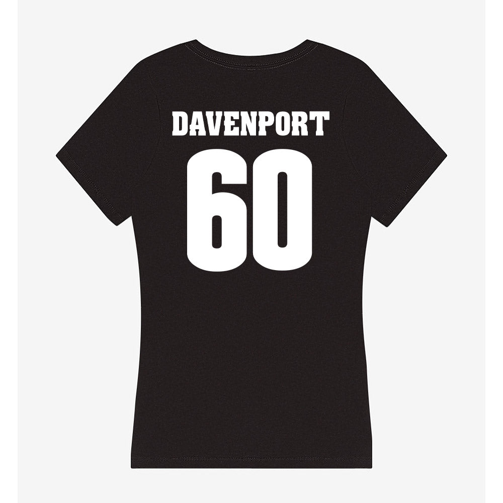 Wisconsin - NCAA Football : Nolan Davenport - Classic Shersey Women's V-Neck T-Shirt-1