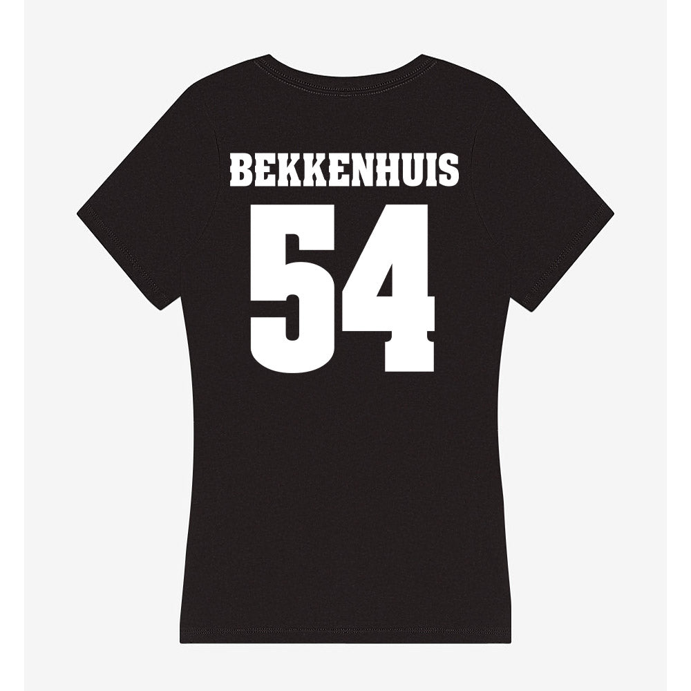 Wisconsin - NCAA Football : Brady Bekkenhuis - Classic Shersey Women's V-Neck T-Shirt-1