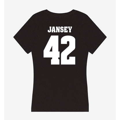 Wisconsin - NCAA Football : Tyler Jansey - Classic Shersey Women's V-Neck T-Shirt-1