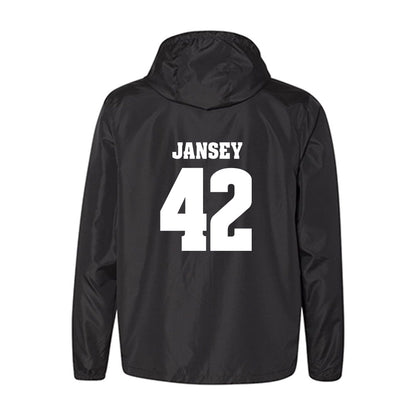 Wisconsin - NCAA Football : Tyler Jansey - Classic Shersey Windbreaker-1