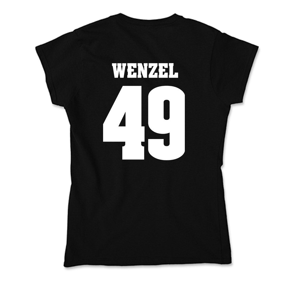 Wisconsin - NCAA Football : Ben Wenzel - Classic Shersey Soft Style Women’s T-Shirt-1