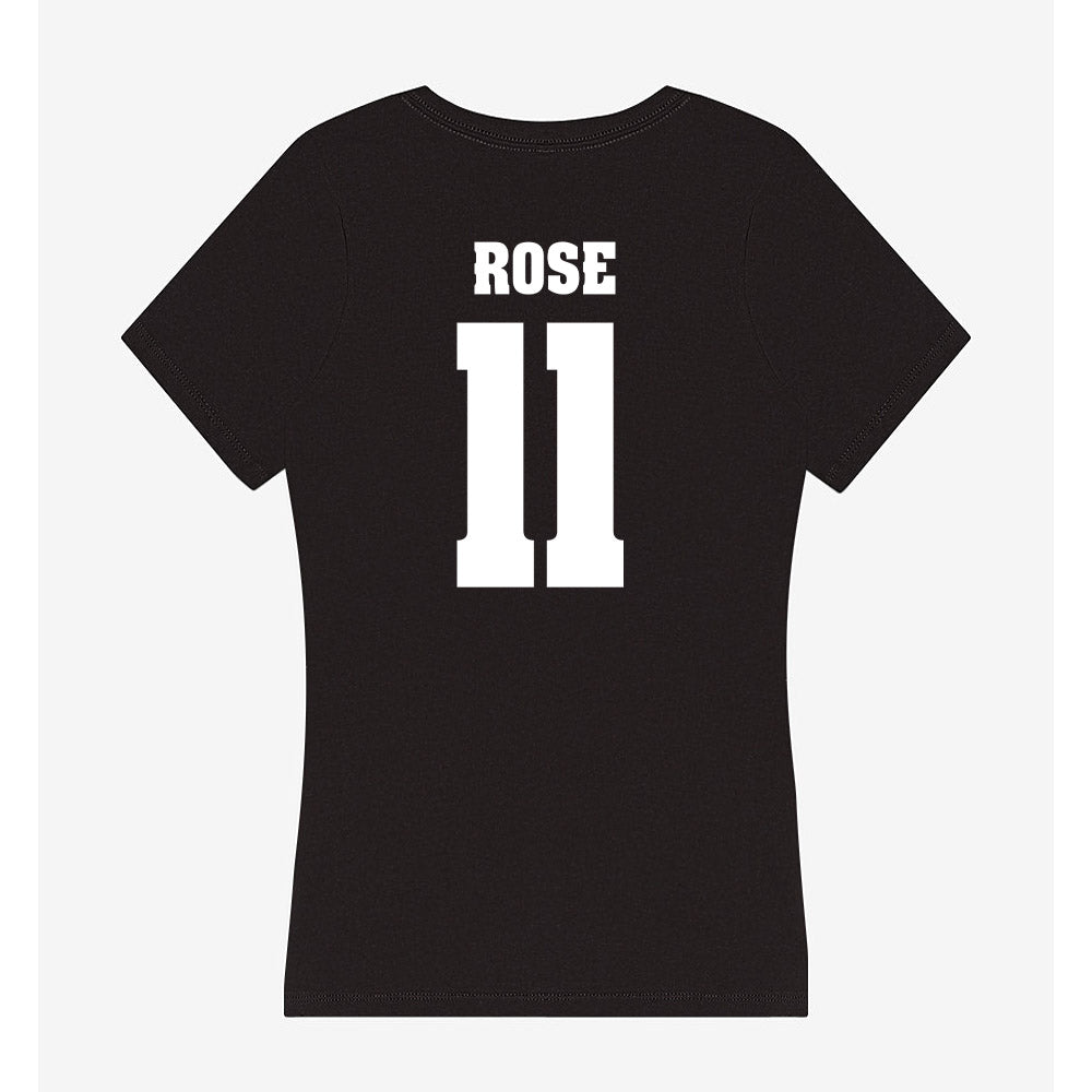 Wisconsin - NCAA Women's Basketball : Caia Rose - Classic Shersey Women's V-Neck T-Shirt-1