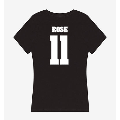 Wisconsin - NCAA Women's Basketball : Caia Rose - Classic Shersey Women's V-Neck T-Shirt-1