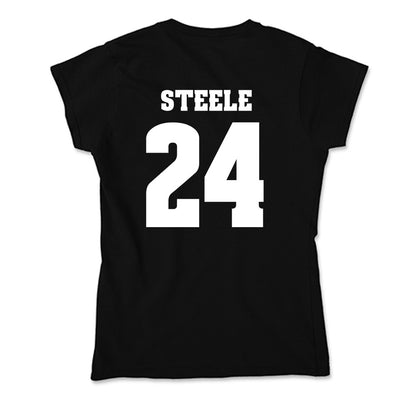 Wisconsin - NCAA Women's Basketball : Laci Steele - Classic Shersey Soft Style Women’s T-Shirt-1