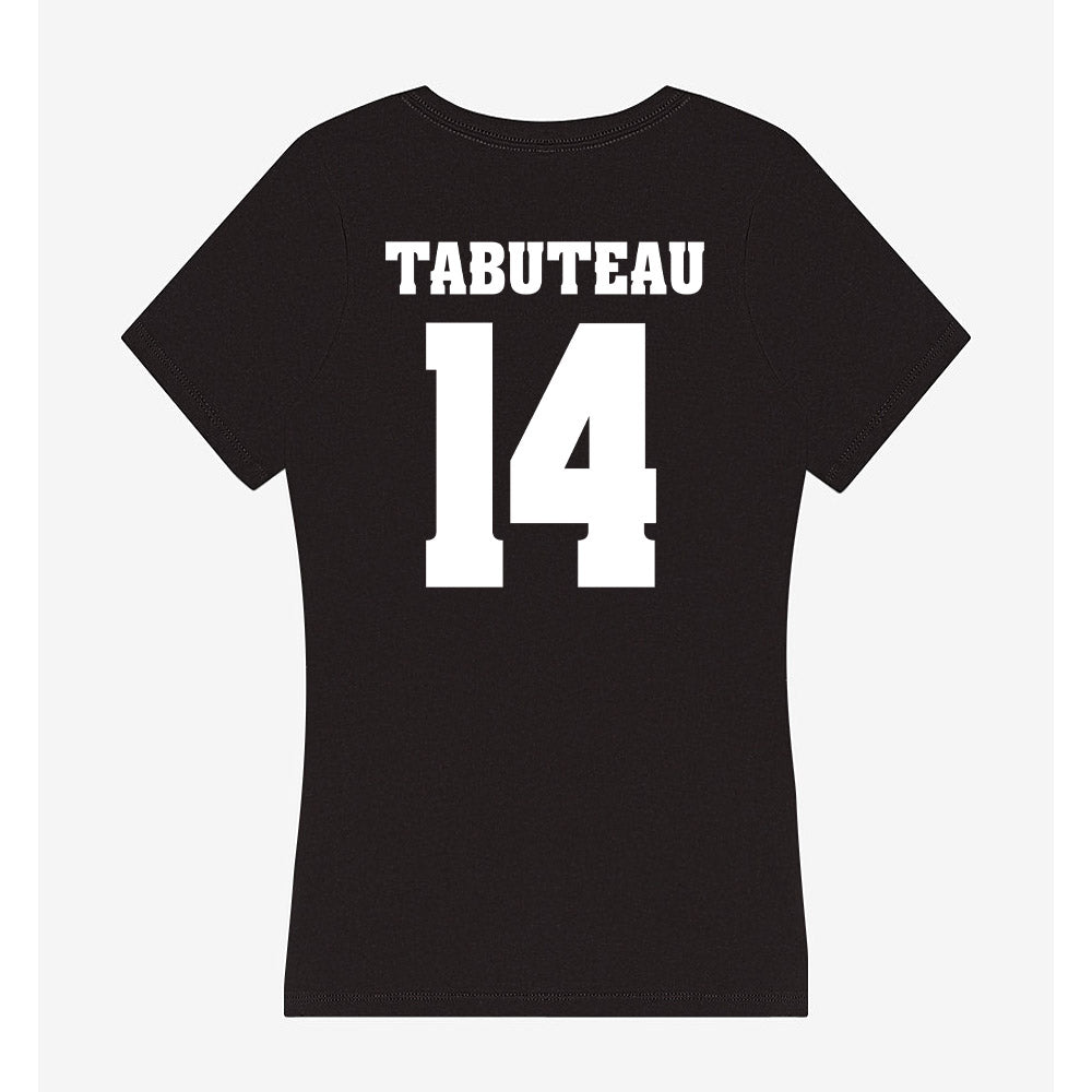 Wisconsin - NCAA Football : Keeyshawn Tabuteau - Classic Shersey Women's V-Neck T-Shirt-1