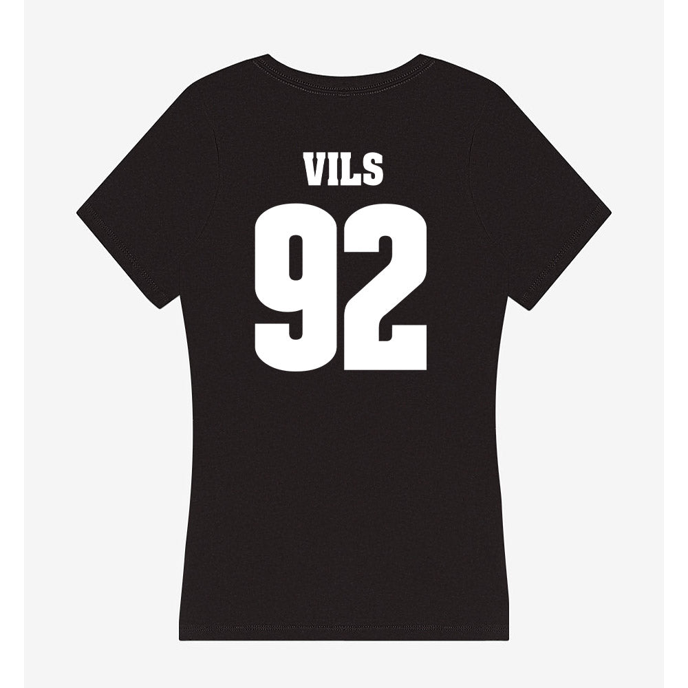 Wisconsin - NCAA Football : Nolan Vils - Classic Shersey Women's V-Neck T-Shirt-1