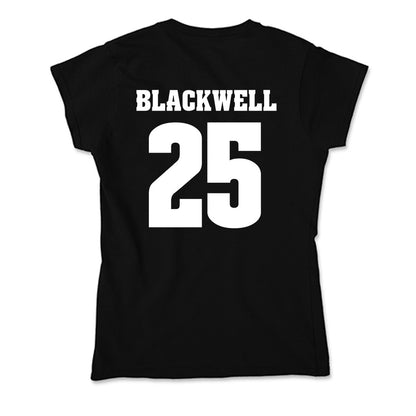 Wisconsin - NCAA Men's Basketball : John Blackwell - Classic Shersey Soft Style Women’s T-Shirt-1