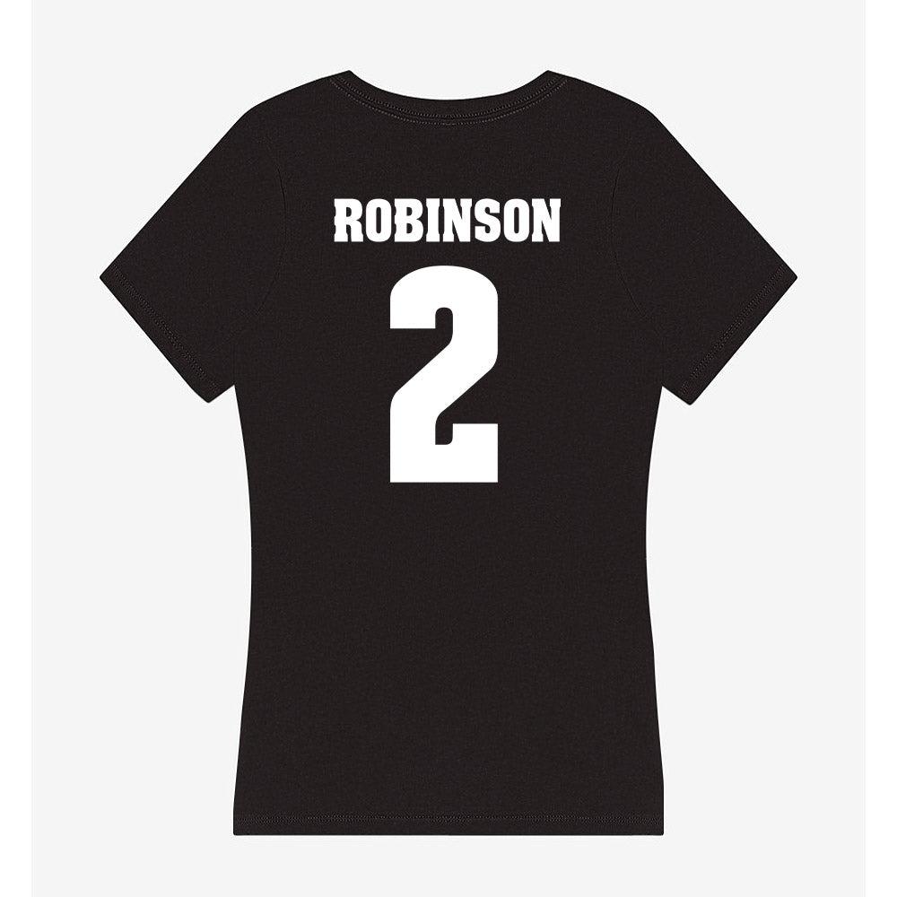 Wisconsin - NCAA Football : Javan Robinson - Classic Shersey Women's V-Neck T-Shirt-1